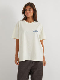 The Snowman T-Shirt In White Tops & T-Shirts Skinnydip London