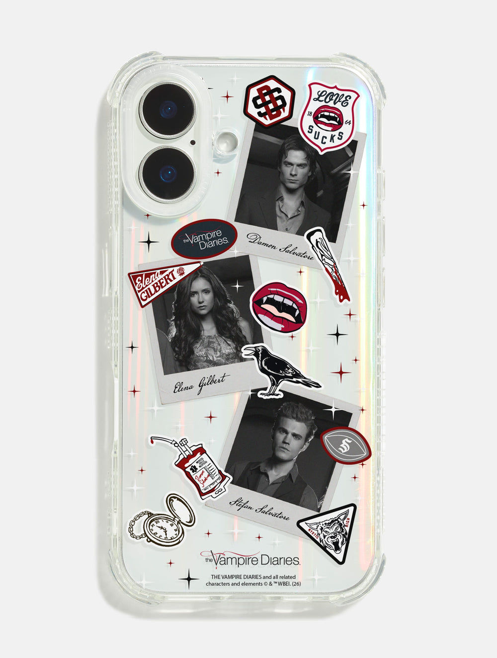 The Vampire Diaries x Skinnydip Scrapbook Shock iPhone Case Phone Cases Skinnydip London