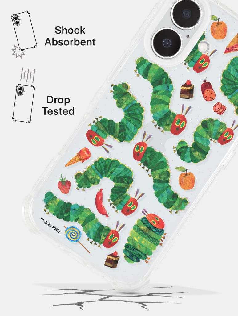 The Very Hungry Caterpillar Party Foods Shock iPhone Case Phone Cases Skinnydip London