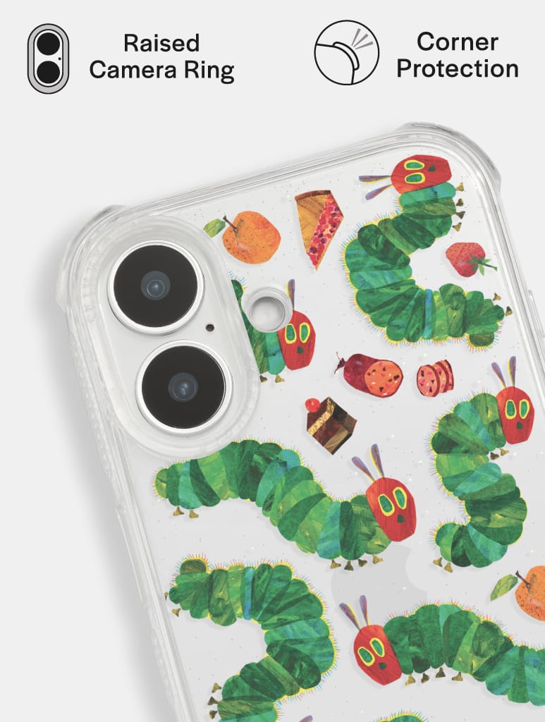 The Very Hungry Caterpillar Party Foods Shock iPhone Case Phone Cases Skinnydip London
