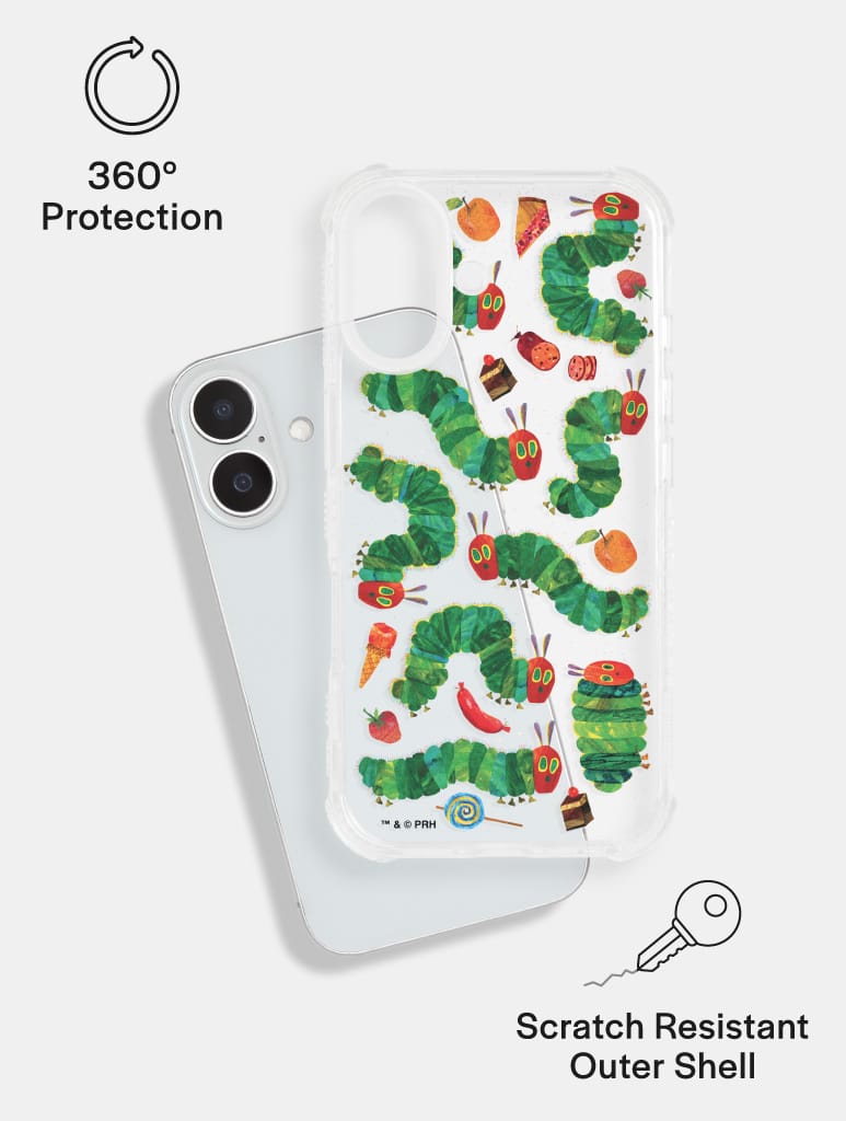 The Very Hungry Caterpillar Party Foods Shock iPhone Case Phone Cases Skinnydip London
