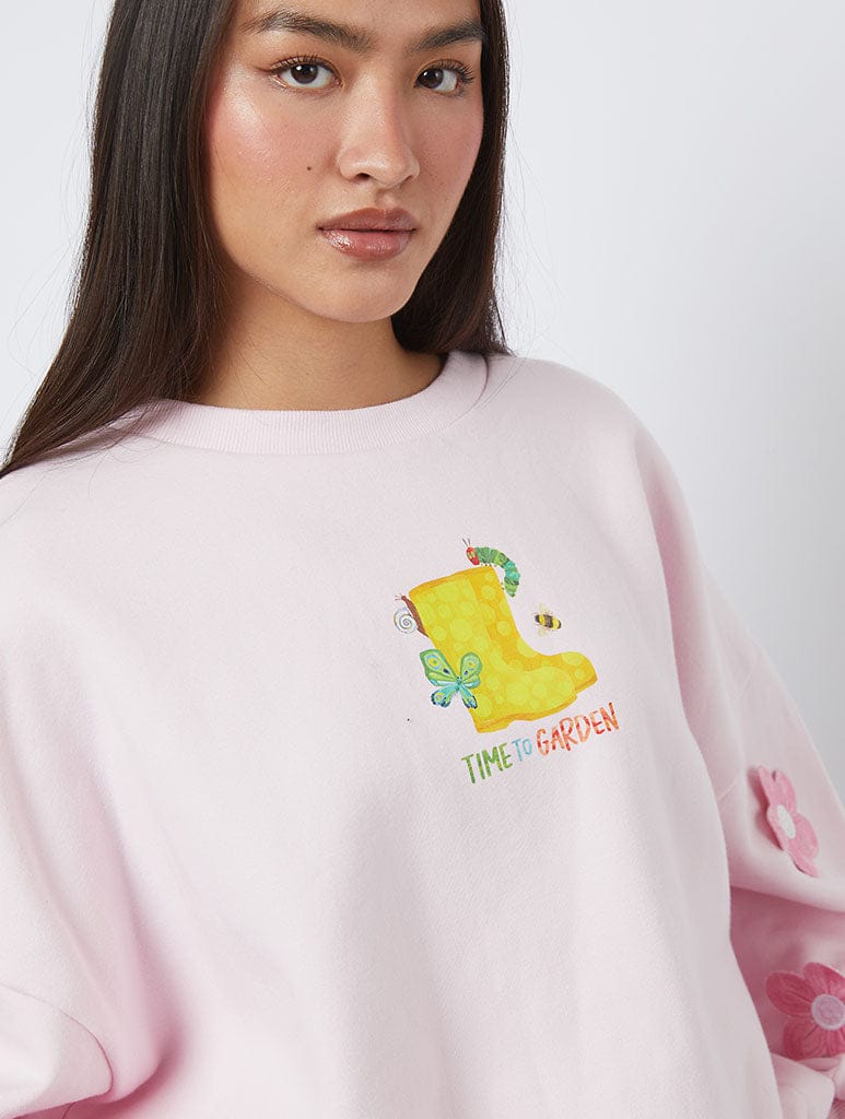 The Very Hungry Caterpillar x Skinnydip Bloom Sweatshirt Hoodies & Sweatshirts Skinnydip London