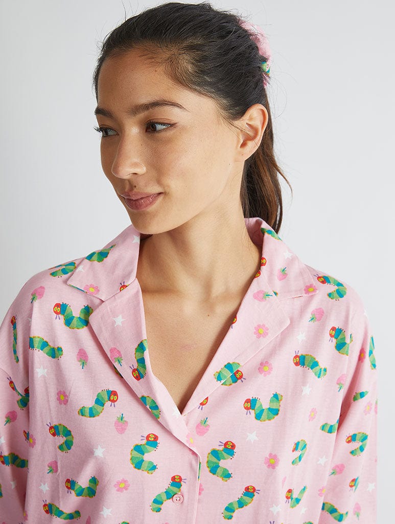 The Very Hungry Caterpillar x Skinnydip Pyjama Set in Pink Lingerie & Nightwear Skinnydip London