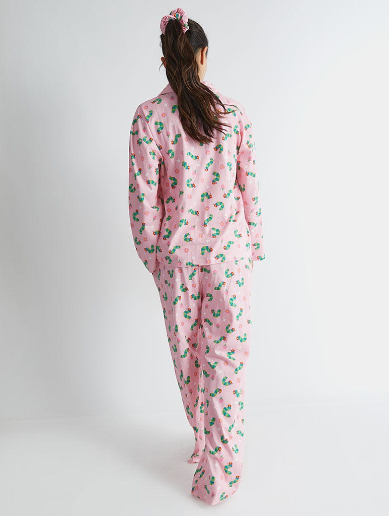 The Very Hungry Caterpillar x Skinnydip Pyjama Set in Pink Lingerie & Nightwear Skinnydip London
