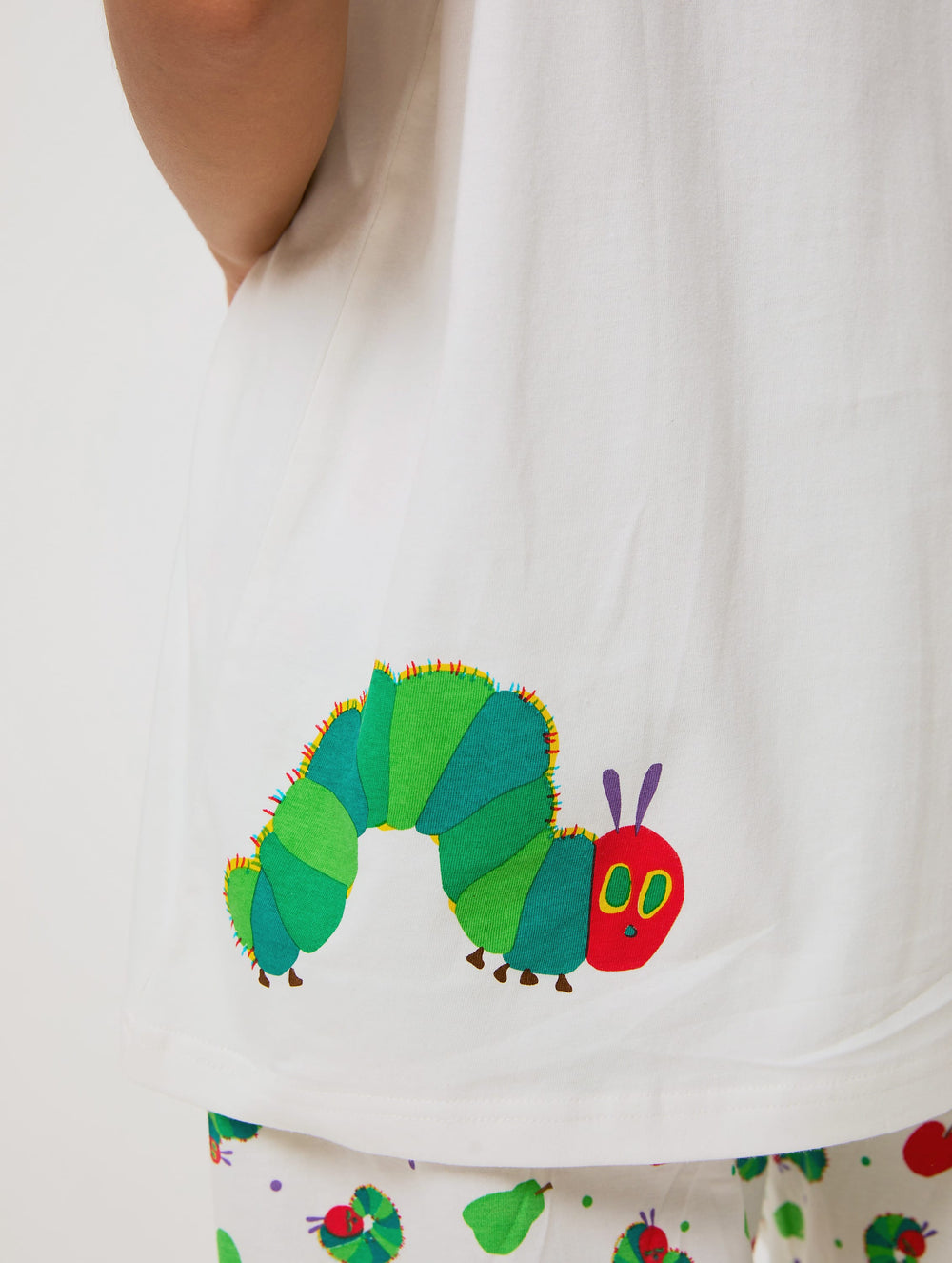 The Very Hungry Caterpillar x Skinnydip Ringer T-Shirt and Trouser Set with Eye Mask Lingerie & Nightwear Skinnydip London