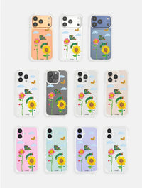 The Very Hungry Caterpillar x Skinnydip Spring Flowers Shock iPhone Case Phone Cases Skinnydip London