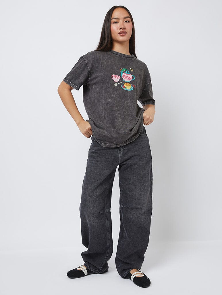 The Very Hungry Caterpillar x Skinnydip Tea Time T-Shirt Tops & T-Shirts Skinnydip London