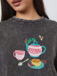 The Very Hungry Caterpillar x Skinnydip Tea Time T-Shirt Tops & T-Shirts Skinnydip London