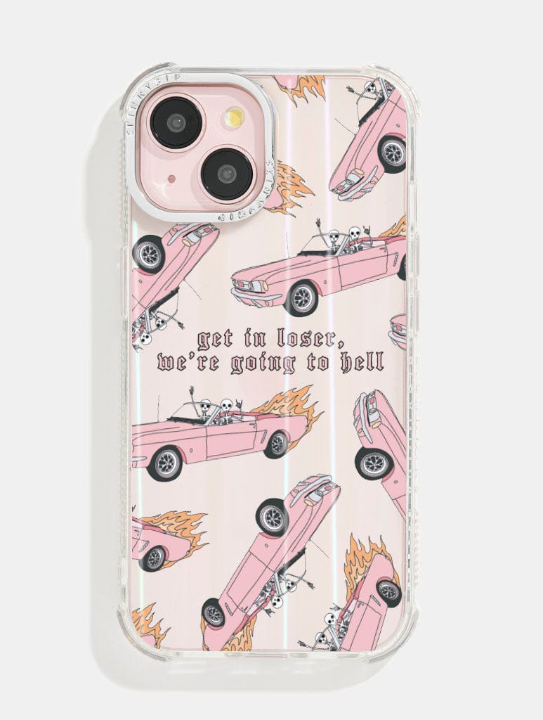 Tillie Rose Studio x Skinnydip We're Going To Hell Shock iPhone Case Phone Cases Skinnydip London