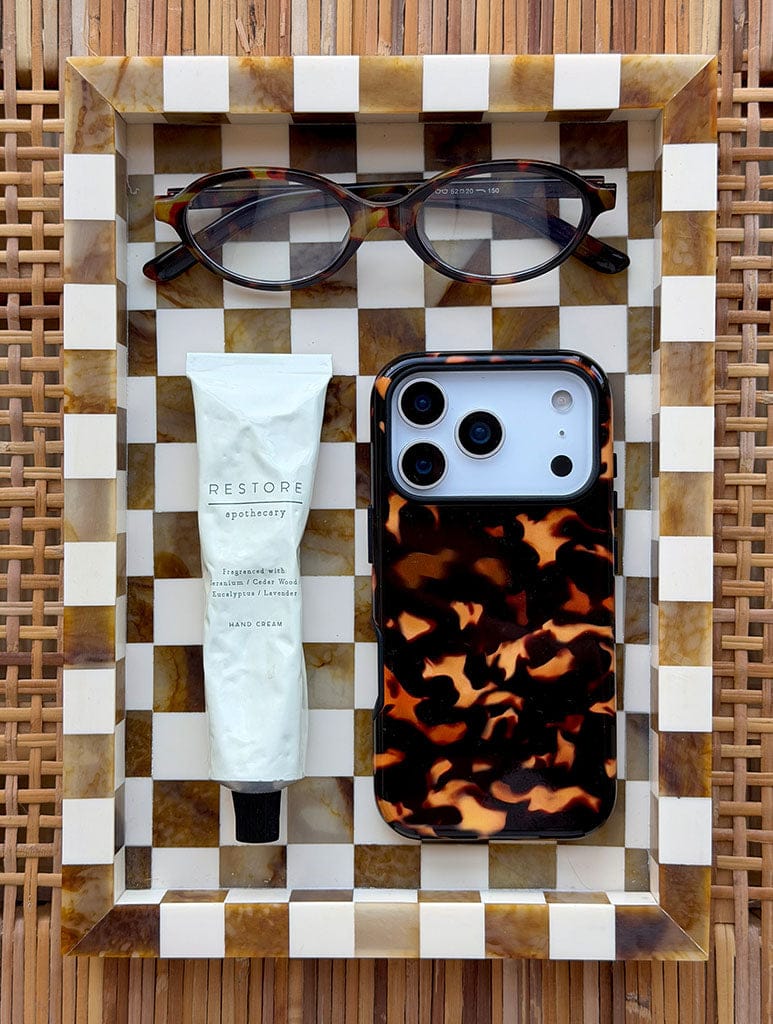 Tortoise Print Ultra Protective iPhone Case Phone Cases Skinnydip London