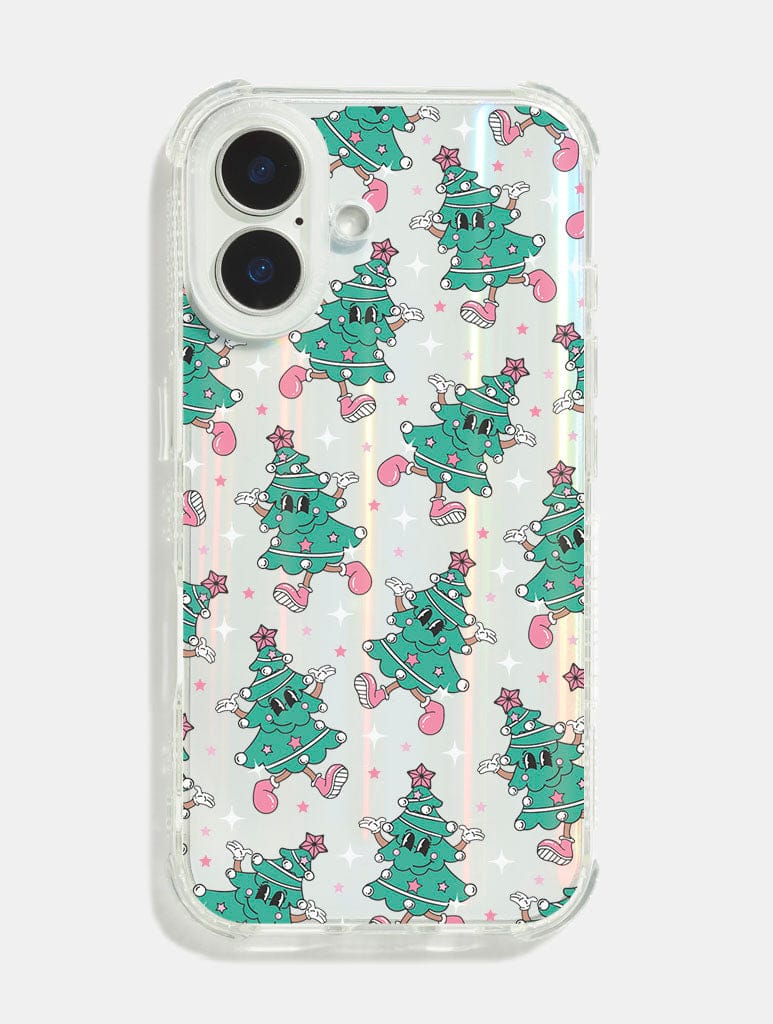 Tree Mascot Repeat Shock iPhone Case Phone Cases Skinnydip London