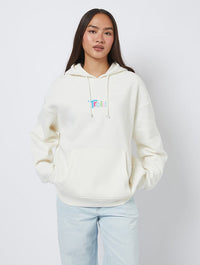 Trolls x Skinnydip Bright Side Hoodie In White Hoodies & Sweatshirts Skinnydip London