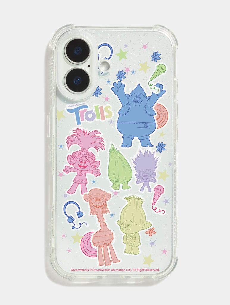 Trolls x Skinnydip Sticker Shock iPhone Case Phone Cases Skinnydip London
