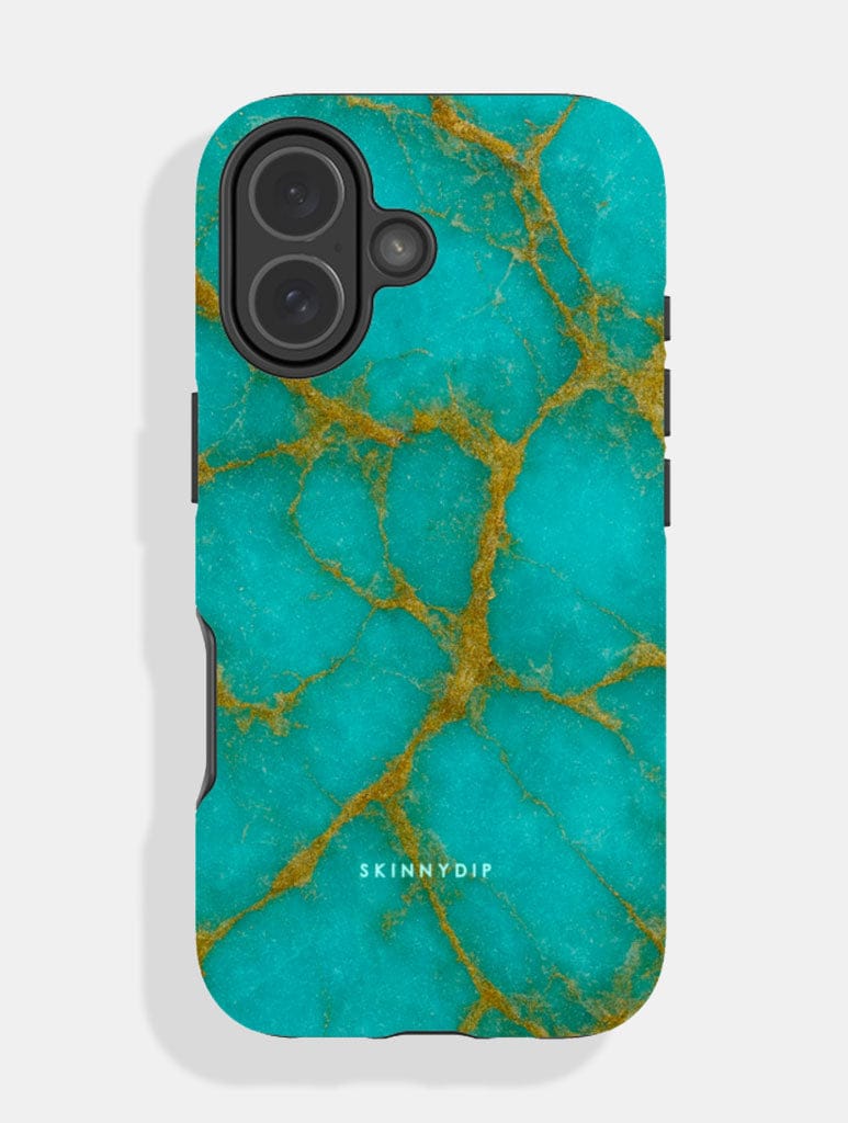Turquoise Ultra Protective iPhone Case Phone Cases Skinnydip London