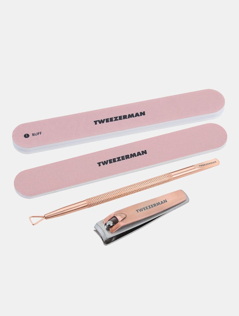 Tweezerman Rose Gold Manicure Kit Makeup Brushes & Tools Tweezerman