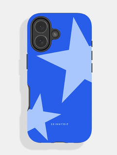 Two Stars Dark Blue Ultra Protective iPhone Case Phone Cases Skinnydip London