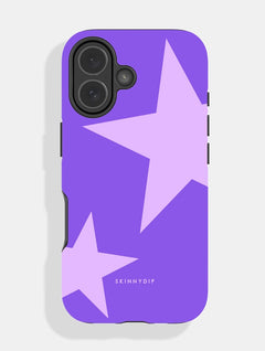 Two Stars Purple Ultra Protective iPhone Case Phone Cases Skinnydip London