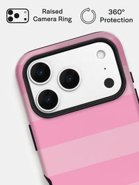 'U' Initial Patterned Pink Ultra Protective iPhone Case Phone Cases Skinnydip London