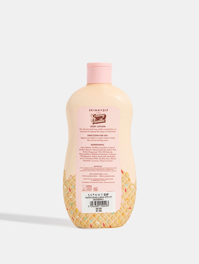Vanilla Body Lotion 275 ml Body Care Skinnydip London