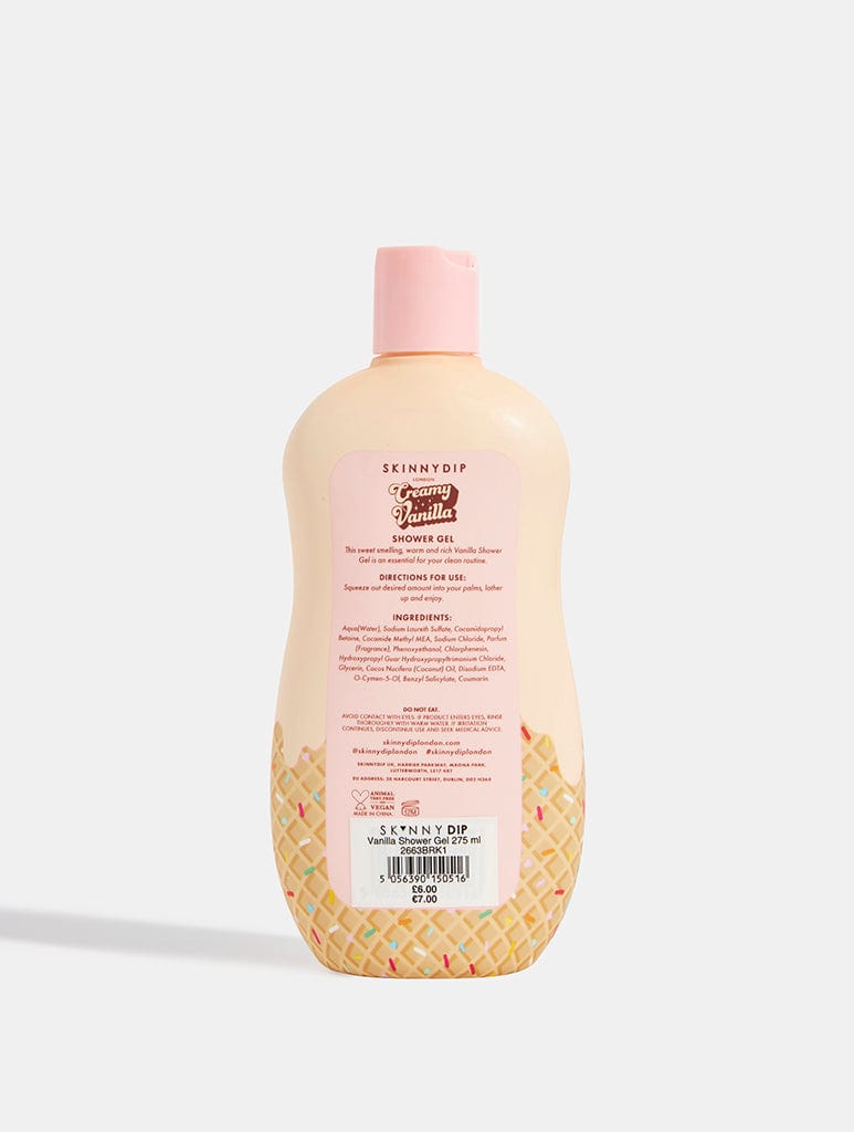 Vanilla Shower Gel 275 ml Body Care Skinnydip London