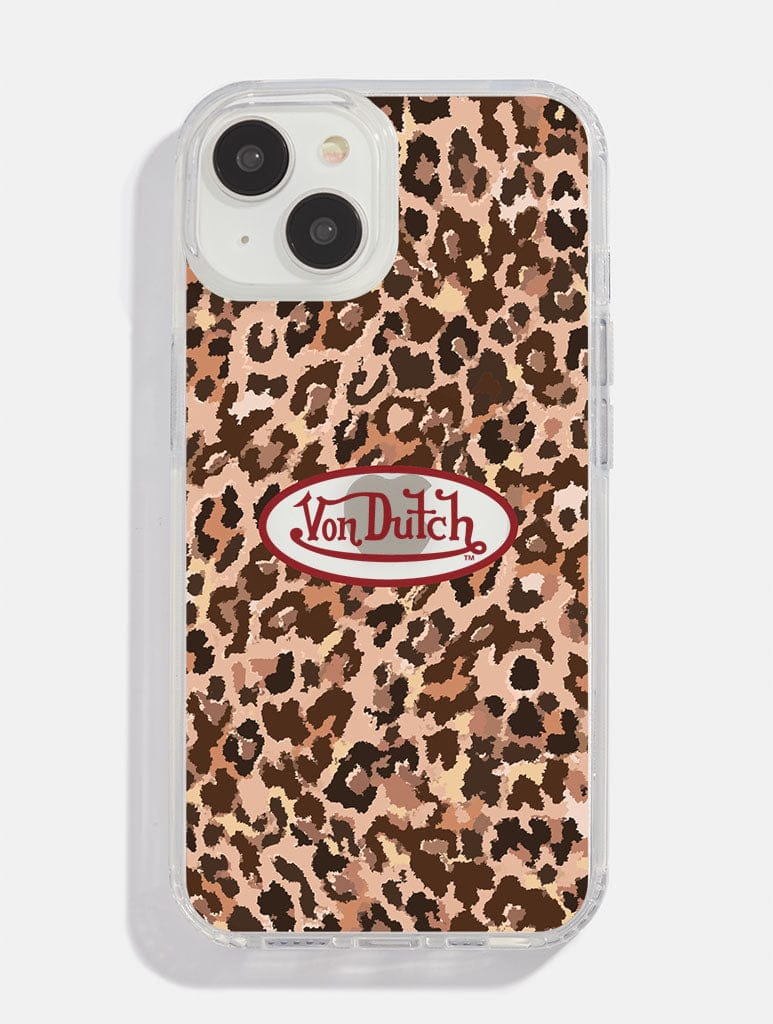 Von Dutch Leopard Logo MagSafe iPhone Case Phone Cases Skinnydip London