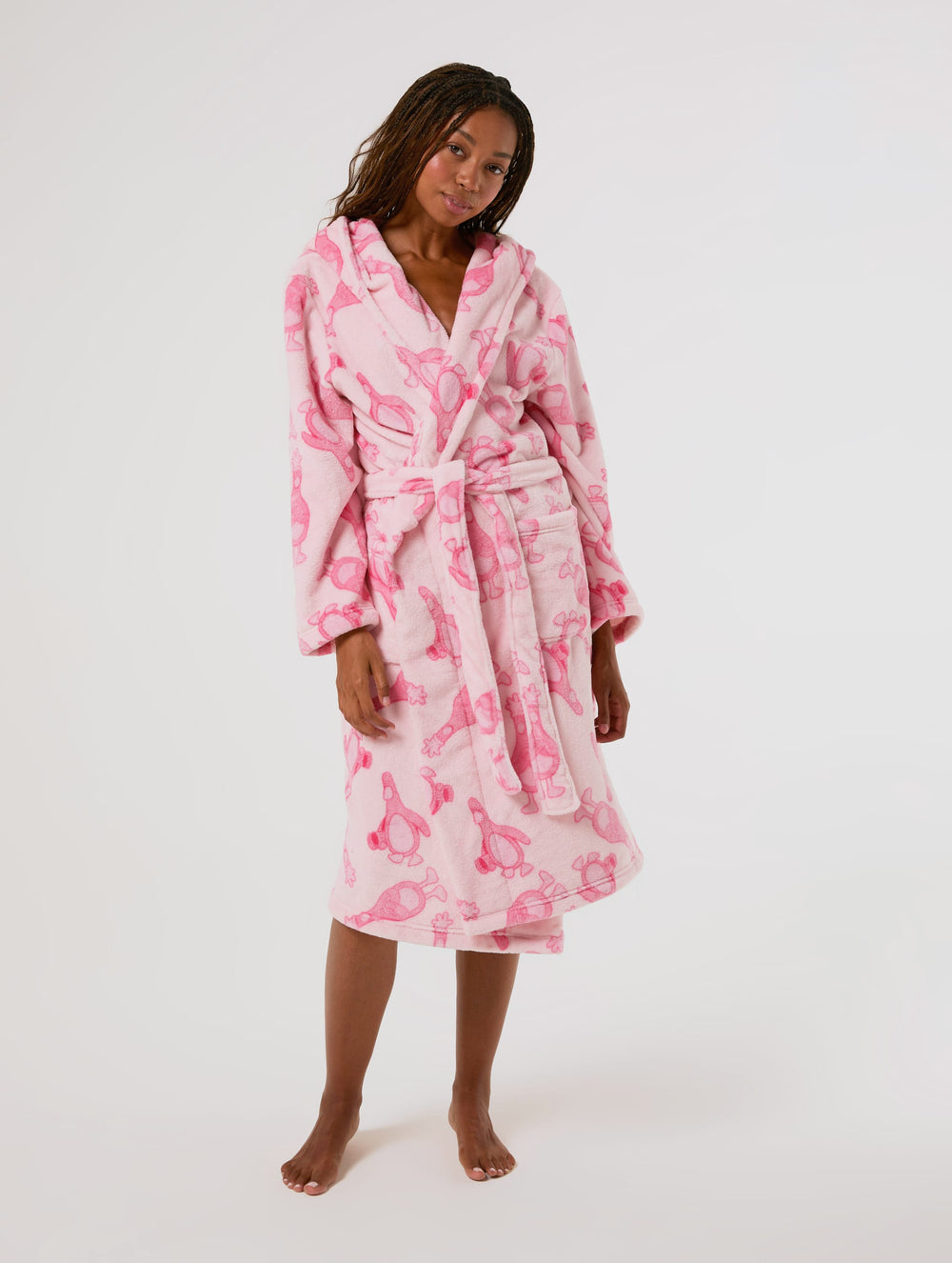 Wallace & Gromit x Skinnydip Feathers Dressing Gown Lingerie & Nightwear Skinnydip London