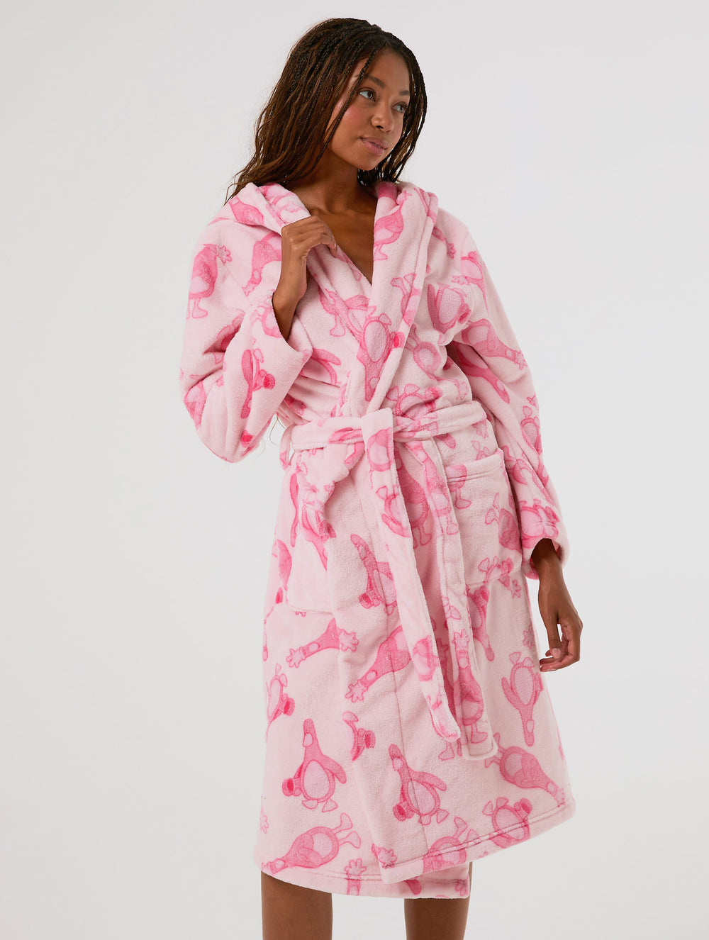 Wallace & Gromit x Skinnydip Feathers Dressing Gown Lingerie & Nightwear Skinnydip London
