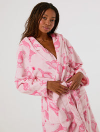Wallace & Gromit x Skinnydip Feathers Dressing Gown Lingerie & Nightwear Skinnydip London