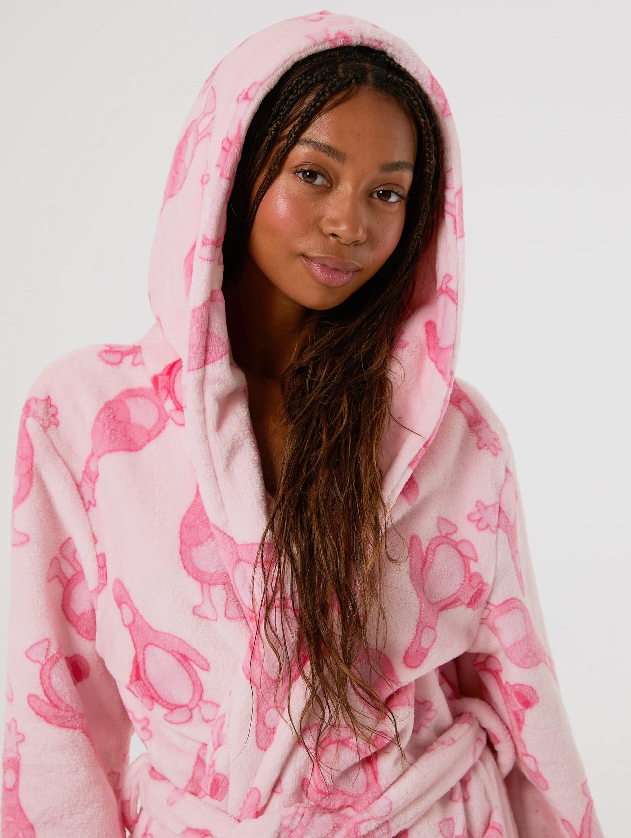 Wallace & Gromit x Skinnydip Feathers Dressing Gown Lingerie & Nightwear Skinnydip London