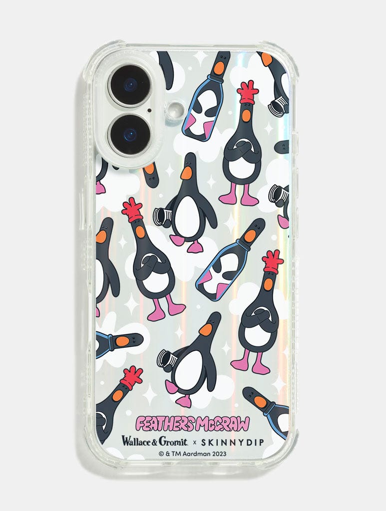 Wallace & Gromit x Skinnydip Feathers Shock iPhone Case Phone Cases Skinnydip London