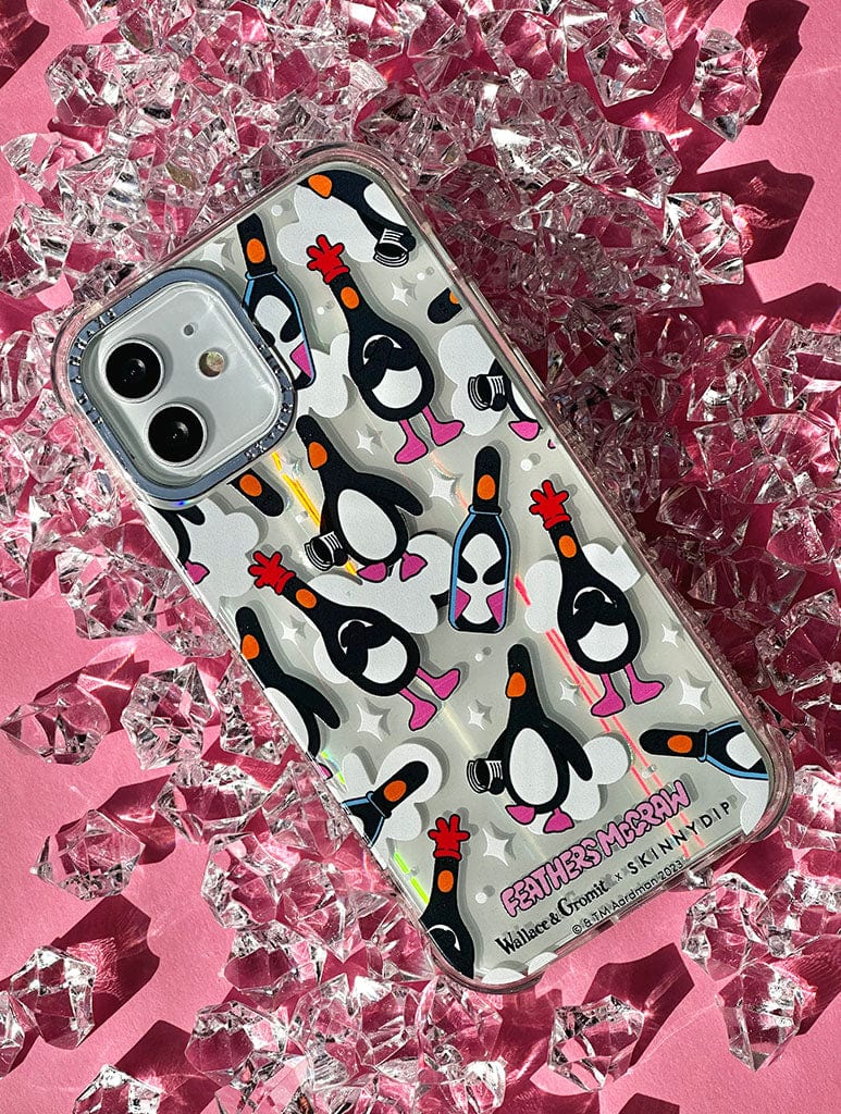 Wallace & Gromit x Skinnydip Feathers Shock iPhone Case Phone Cases Skinnydip London