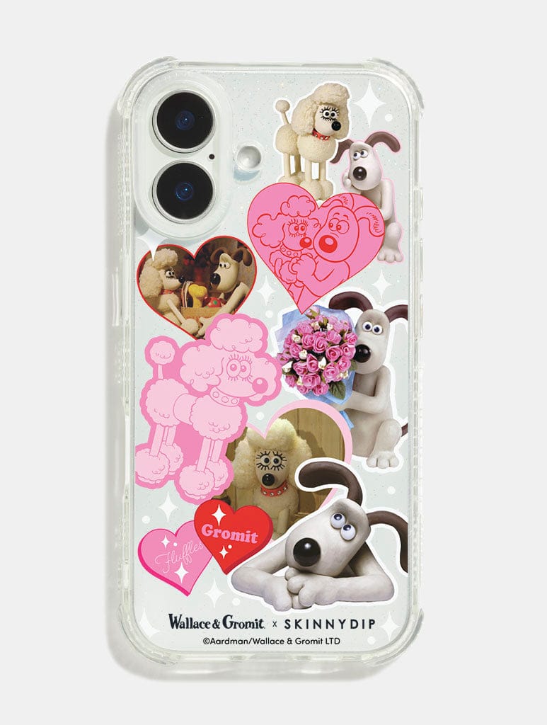 Wallace & Gromit x Skinnydip Gromit & Fluffels Shock iPhone Case Phone Cases Skinnydip London