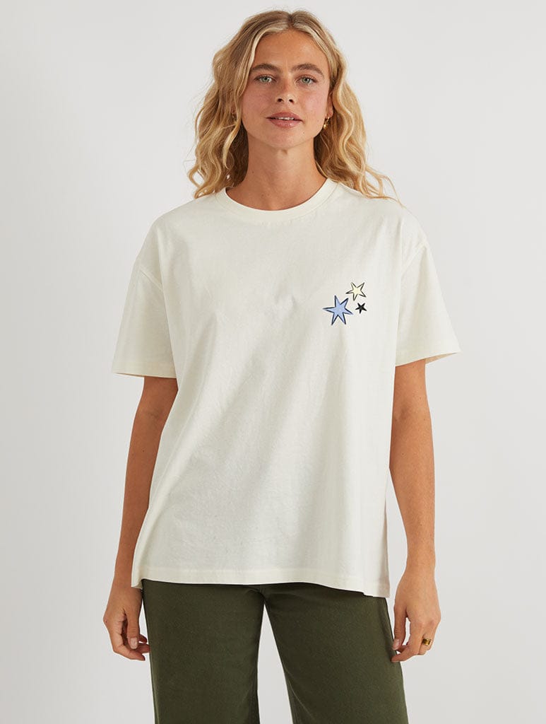 We Belong Together T-Shirt In White Tops & T-Shirts Skinnydip London