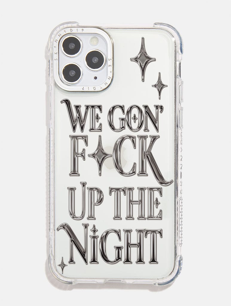 We Gon' Fuck Up The Night Shock iPhone Case Phone Cases Skinnydip London