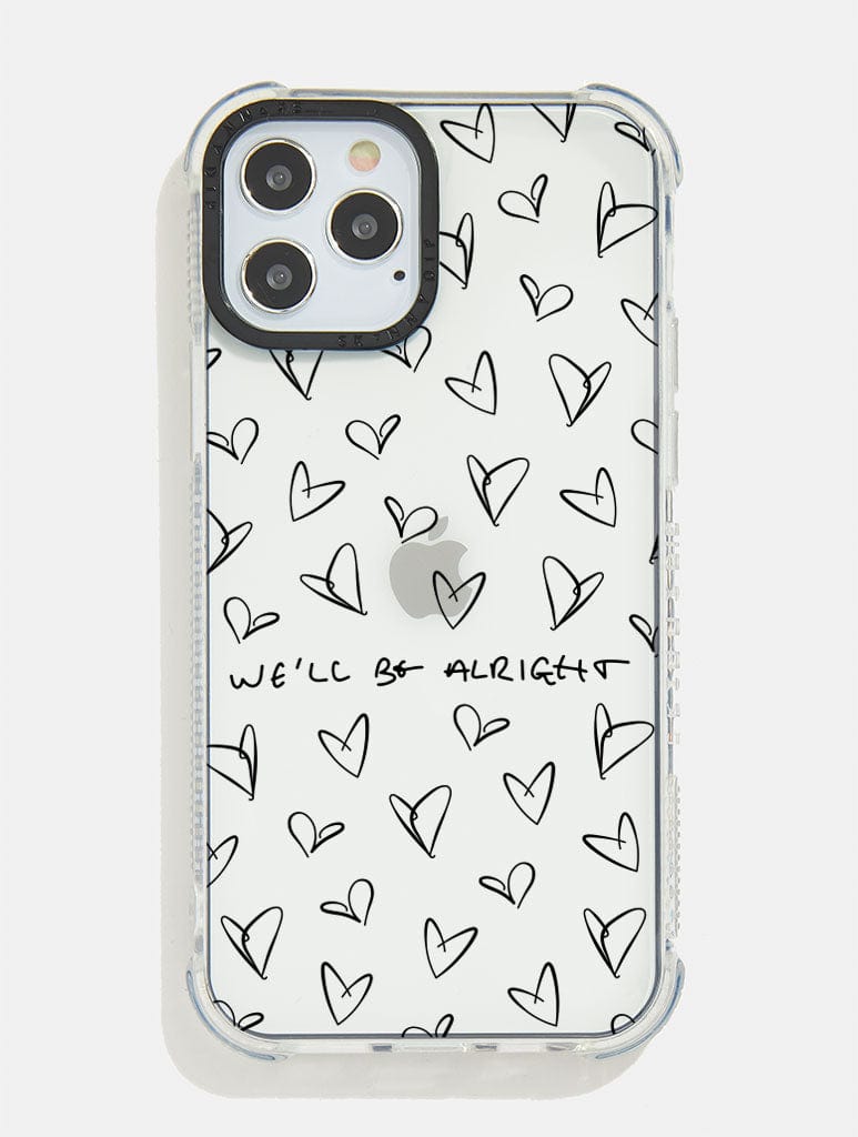 We’ll be Alright Shock iPhone Case Phone Cases Skinnydip London