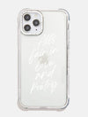 White All's Fair in Love & Poetry Shock iPhone Case Phone Cases Skinnydip London