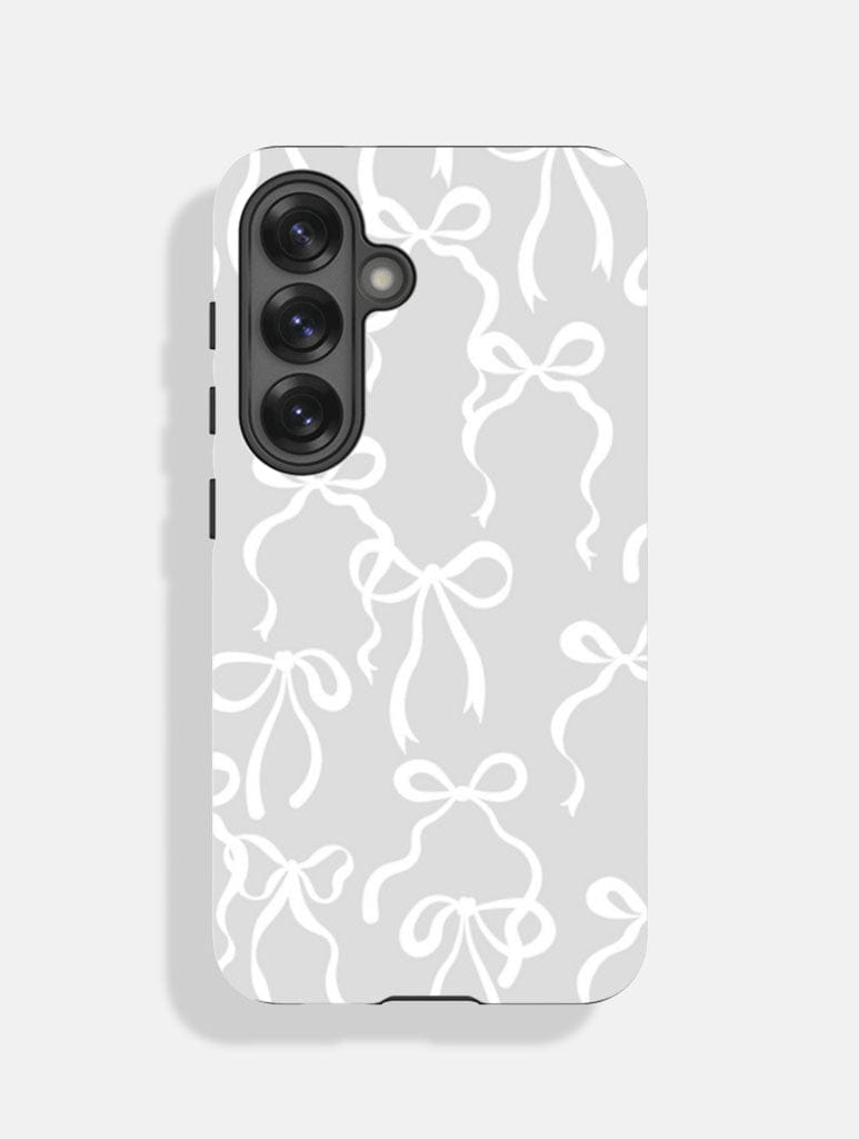 White Bows Ultra Protective Android Case Phone Case Skinnydip London