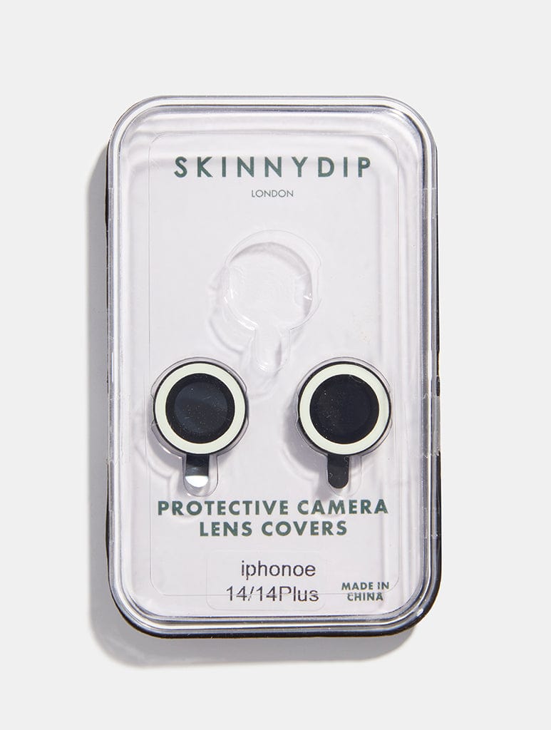 White Glow In The Dark Protective Camera Lens Cover Camera Lens Cover Skinnydip London