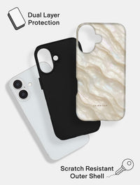 White Pearl Ultra Protective iPhone Case Phone Cases Skinnydip London