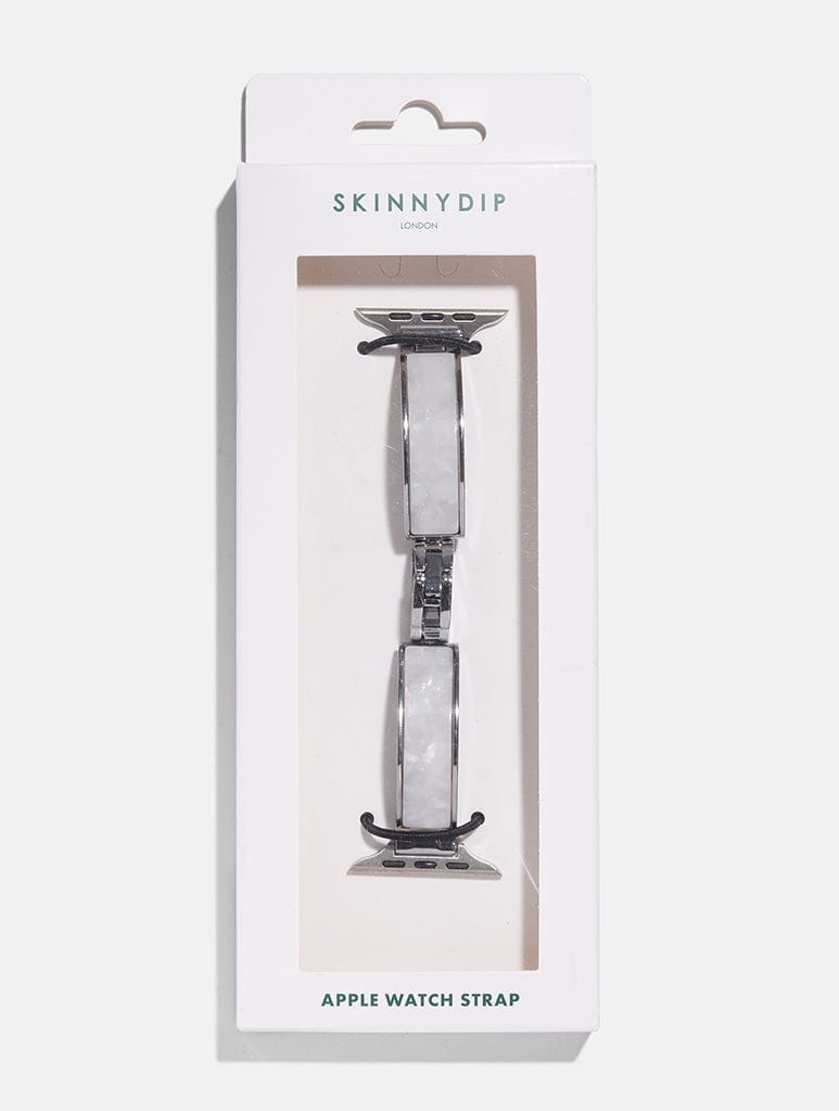 White Pearl Watch Strap Watch Straps Skinnydip London