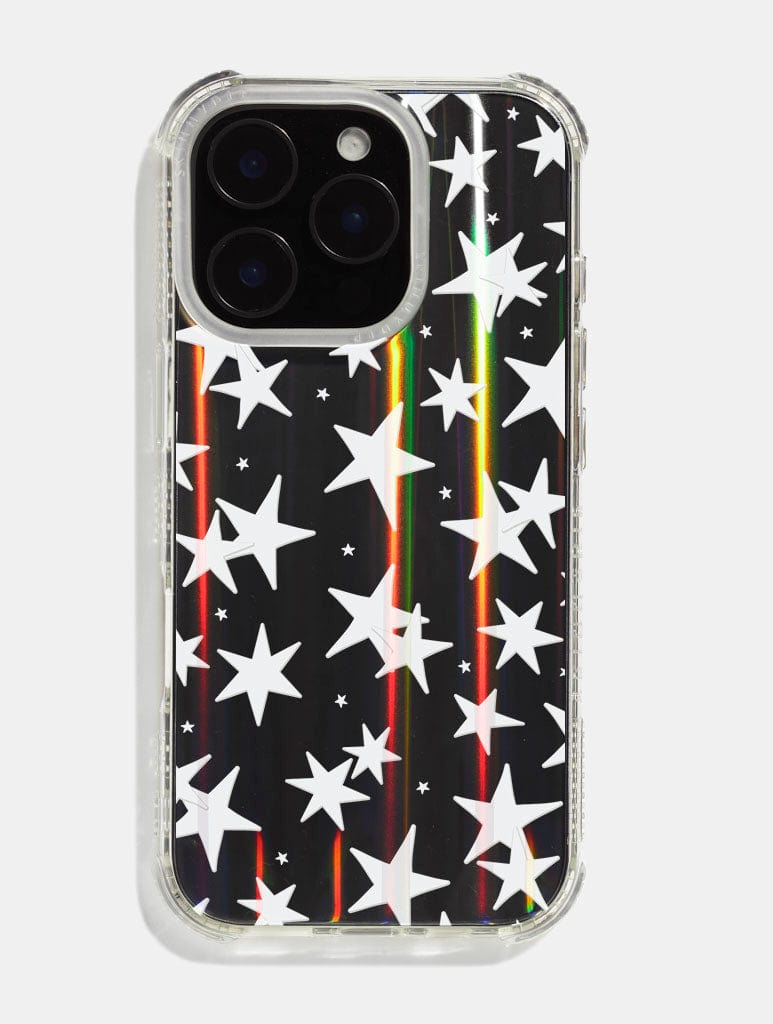 White Stars Shock iPhone Case Phone Cases Skinnydip London