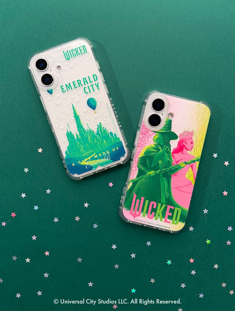 Wicked x Skinnydip Emerald City Shock iPhone Case Phone Cases Skinnydip London