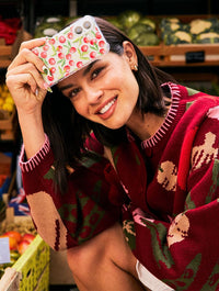 Wild Cherries Shock iPhone Case Phone Cases Skinnydip London