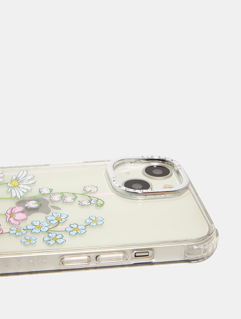 Wildflower Holo Shock iPhone Case Phone Cases Skinnydip London