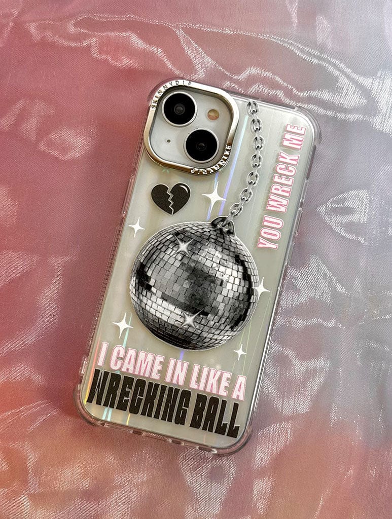 Wrecking Ball Shock iPhone Case Phone Cases Skinnydip London
