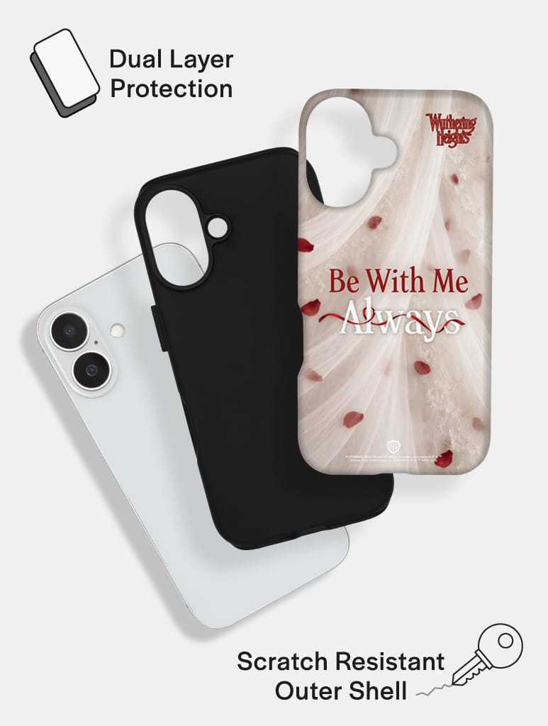 "Wuthering Heights" Be With Me Always Ultra Protective iPhone Case Phone Cases Skinnydip London
