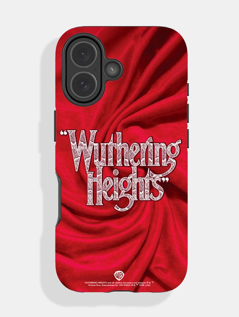 Wuthering Heights Red Silk Ultra Protective iPhone Case Phone Cases Skinnydip London
