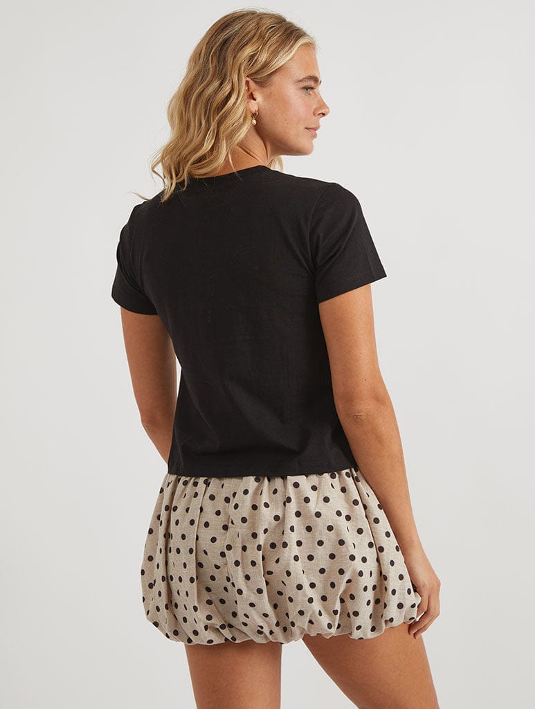 Wuthering Heights x Skinnydip Baby T-Shirt In Black Tops & T-Shirts Skinnydip London