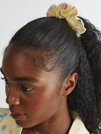 Yellow Ditsy Fruit Pyjama Set Lingerie & Nightwear Skinnydip London