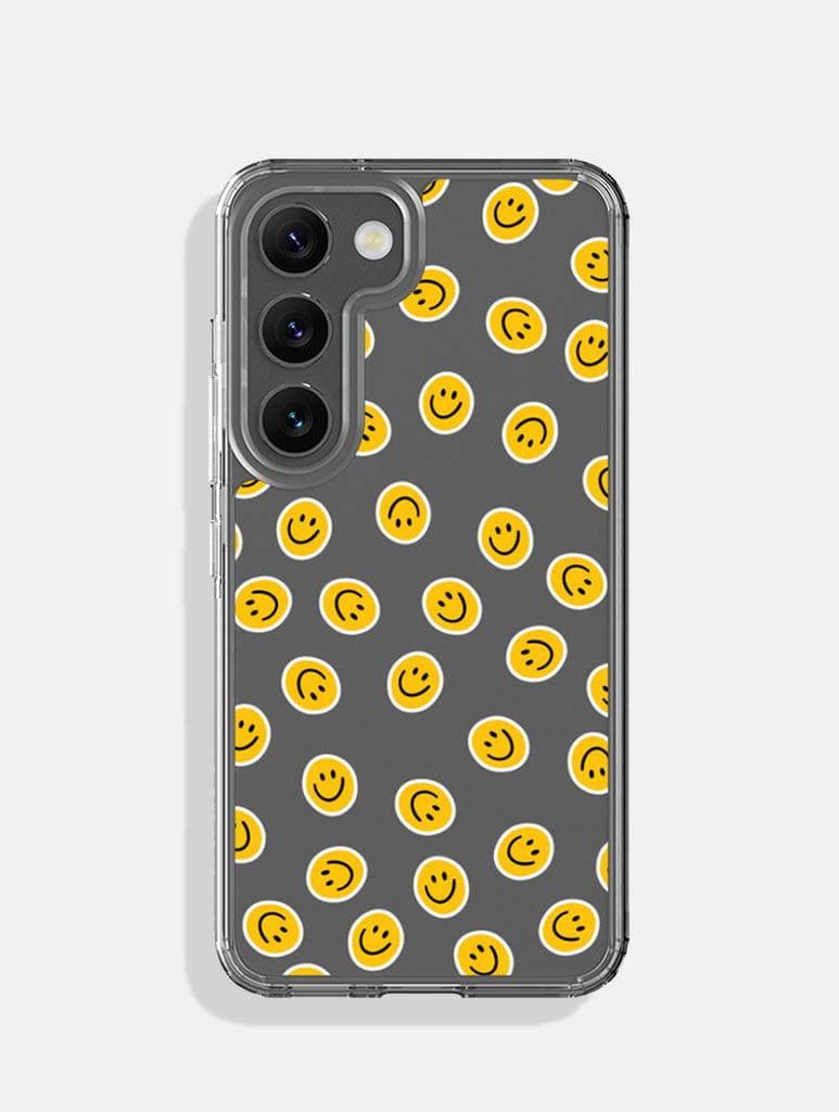 Yellow Smile Android Case Phone Cases Skinnydip London